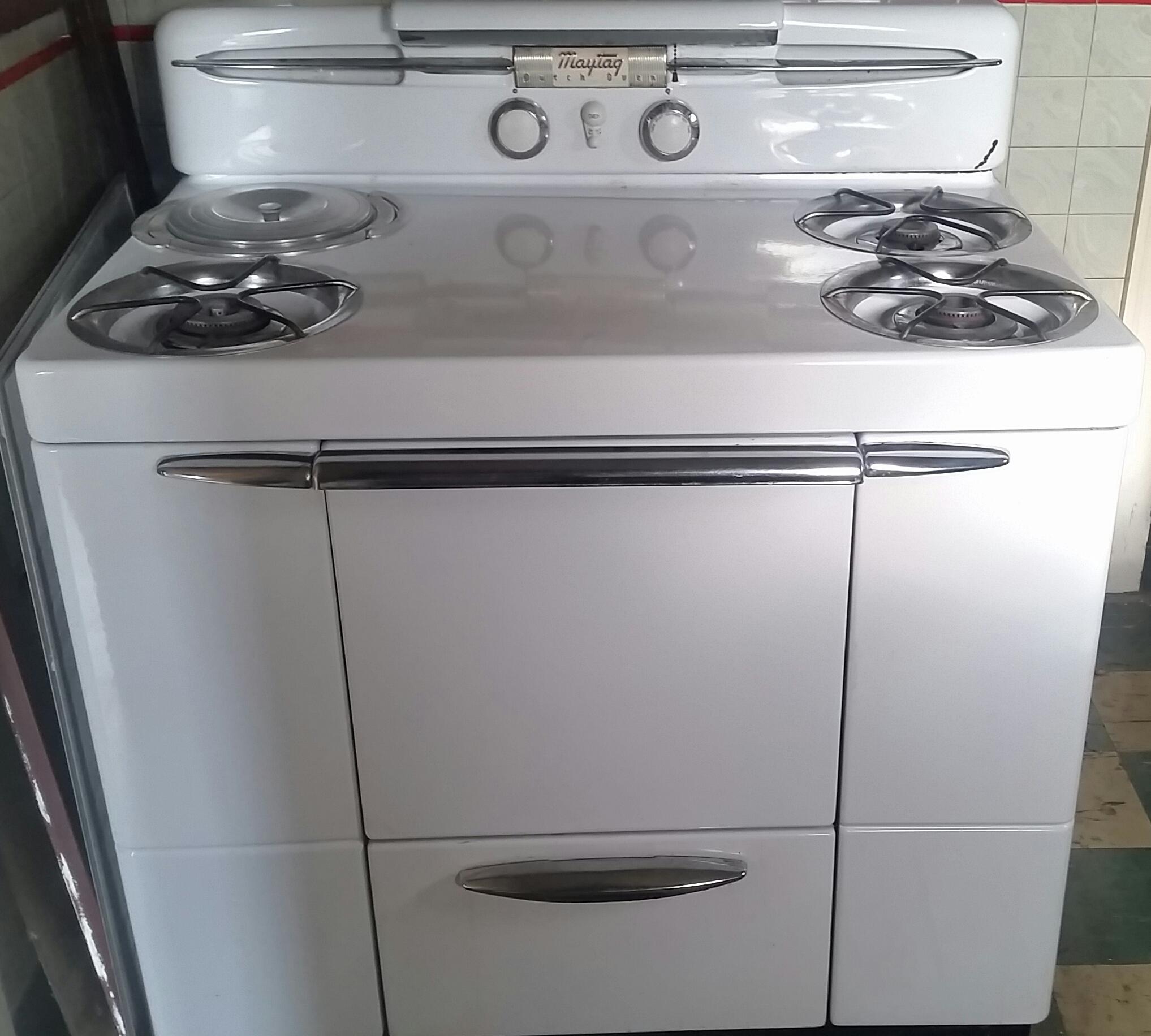 Working 1950s Maytag Dutch Oven Stove! InstAppraisal